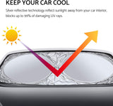 Foldable UV Reflector Car Sun Shade