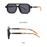 Thick Square Frame Sunglasses