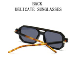 Thick Square Frame Sunglasses